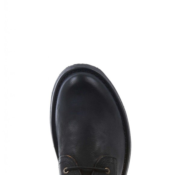 Fiorentini Baker Men Black Distressed Leather Lace Up Boots Italy Size US 9 - Picture 10 of 11